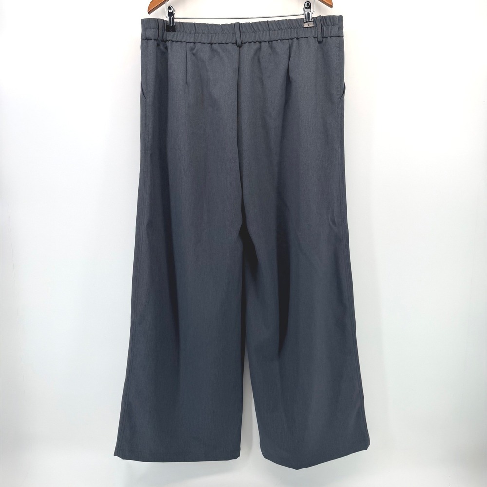 Willit Wide Leg Dress Pants XXL Gray 29 Elastic Back Trousers Work Slacks NWT - Picture 5 of 8